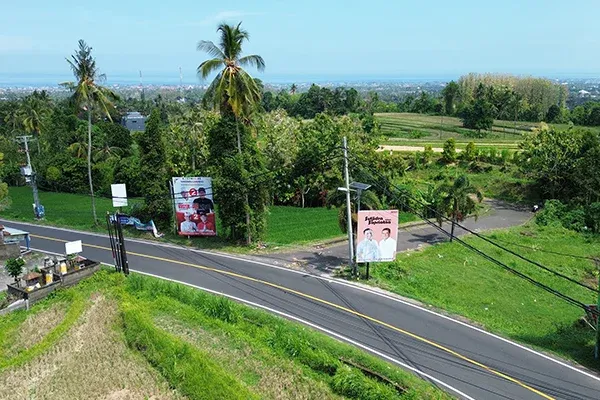 Dijual Tanah 1 Hektar Pinggir Jalan Singaraja Denpasar