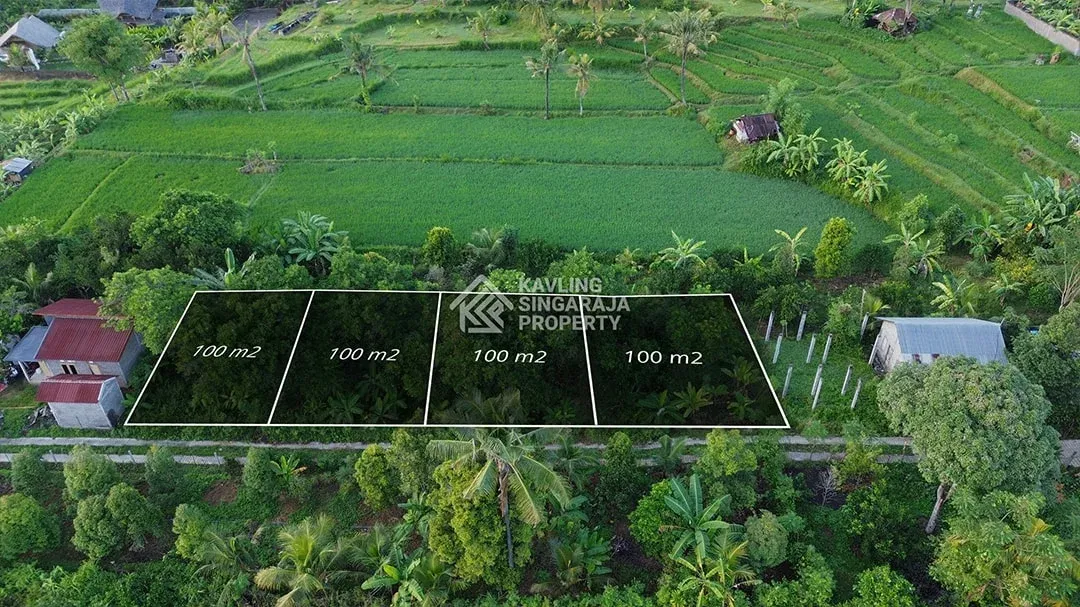 Tanah Kavling Luasan 1 Are di Sambangan